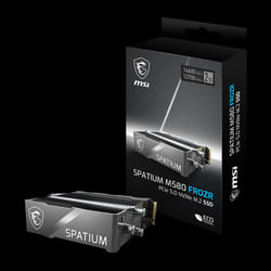 Disque Dur SSD Interne MSI SPATIUM M580 PCIe 5.0 NVMe M.2 FROZR / 2 To