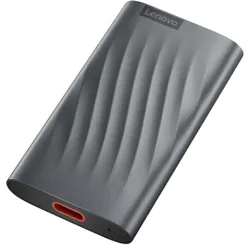Disque Dur SSD Portable Lenovo PS6 512 Go Gris