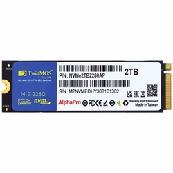 Disque Dur SSD TwinMOS AlphaPro - Capacité Disque Dur : 2 To - Type Disque Dur : SSD - Format de Disque : M.2 NVMe 2280 - Int ...
