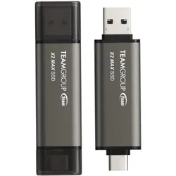 Disque SSD TeamGroup X2 MAX USB 3.2 Gen 2x1 / 1 To