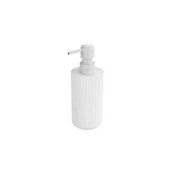 Distributeur Savon Minas Blanc Plastique - Polyrésine - WENKO - (23022100)