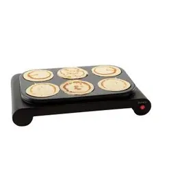 Domoclip DOM 200 appareil à crêpes 6 crèpe(s) 1000 W Noir
