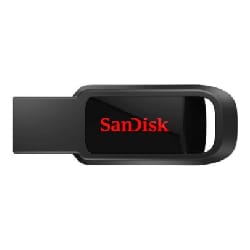 SanDisk UFM 64GB USB CRUZER GLIDE 3.0 lecteur USB flash 64 Go USB Type-A  3.2 Gen 1 (3.1 Gen 1) Noir, Rouge