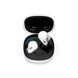 Écouteur Bluetooth Blanc Ksix BXTW06B - Casque Sans Fil pour Appels et Musique