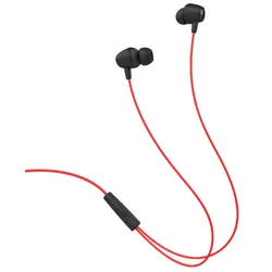 Écouteur Gaming Fly 1 - Microphone Intégré, Noir et Rouge