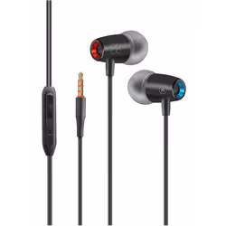 Écouteurs stéréo intra-auriculaires avec micro - Diamètre 8mm - Gamme de fréquence: 20-2000Hz - Sensibilité: 94±3 db - Impéda ...