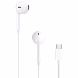 Ecouteurs Apple EarPods - Technologie de Connectivité : Filaire - Interface: Type C - Basses plus profondes et plus riches -  ...