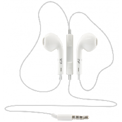Écouteurs avec microphone SBOX IEP-204 Blanc
