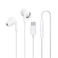 Écouteurs Filaire Xiaomi Type-C Blanc