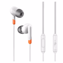 Ecouteurs Filaires ITEL E12 - Audio stéréo haute résolution - Microphone intégré - Interface : jack 3,5 mm - Longueur du câbl ...