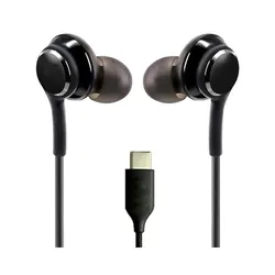 Écouteurs filaires USB-C intra-auriculaires / black
