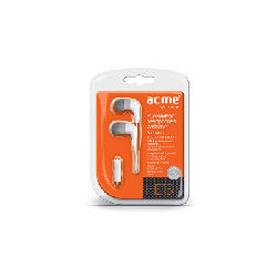 Ecouteurs intra-auriculaires avec micro ACME HE15W - Blanc