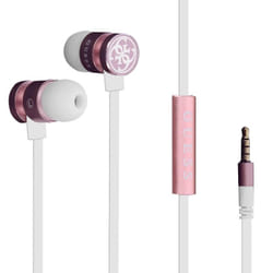Écouteurs Intra-Auriculaires Guess / Blanc & Rose