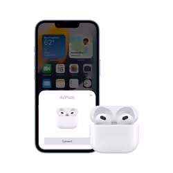 Écouteurs Sans Fil Apple AirPods 3ème Génération Blanc Stéréo Bluetooth - Vue supplémentaire 6
