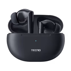 Écouteurs Sans Fil Tecno Buds 3 - Bluetooth 5.3 - Indice de protection IPX5 - Port de chargement: Type-C - Temps de lecture d ...