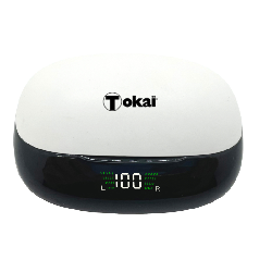 Écouteurs Sans fil True Wireless + Boîtier de Recharge Tokai Blanc