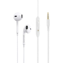 Écouteurs stéréo avec micro Promate GearPod-IS2 - Blanc