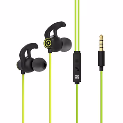 Écouteurs stéréo intra-auriculaires avec micro - Diamètre 8mm - Gamme de fréquence: 20-2000Hz - Sensibilité: 108db - Impédanc ...