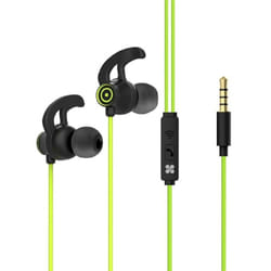 Écouteurs stéréo intra-auriculaires avec micro Promate Swift - Vert