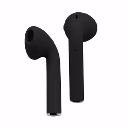 Ideus SFW21BK, True Wireless Stereo (TWS), Musique/Quotidien, Écouteurs, Noir