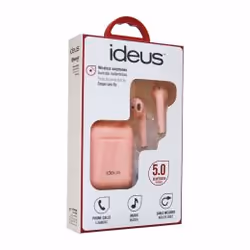 Écouteurs True Wireless Stereo TWS Bluetooth Rose - Casque sans Fil pour Musique et Quotidien