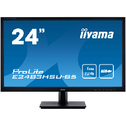 Ecran 24" Full HD LED iiyama ProLite E2483HS-B5 / 75 Hz / Noir