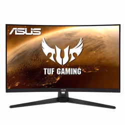 Ecran TUF Gaming Incurvé Noir - Taille de l'écran: 31.5" WQHD LED RGB, 165Hz - Résolution: ‎2560x1440 pixels - Luminosité: 25 ...