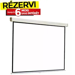 Ecran de Projection Électrique 244 x 183 cm
