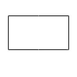 Ecran De Projection HAVIT Blanc PA302 taille de 100" / 254 cm