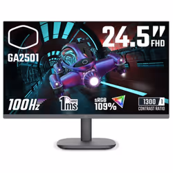 Ecran Gamer Cooler Master GA2501 24.5" Full HD 100 Hz IPS Noir