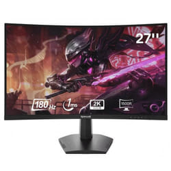 Ecran Gamer Incurvé Redragon Coral 27" QHD 180HZ VA Noir