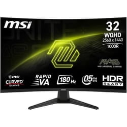 Ecran Gamer MSI MAG 321CQF E18 31.5" WQHD 2K 180Hz Fast VA Noir