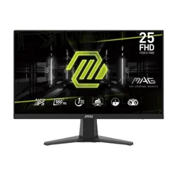 Ecran Gamer MSI MAG256F 24.5" FHD 180Hz IPS Noir