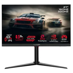 Ecran Gaming Gameon Switch X Series GOSX27B 27" 4K UHD 160Hz / FHD 320Hz 4K Fast IPS Noir