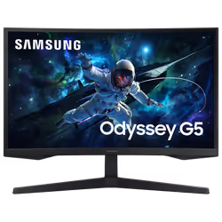 Écran Gaming incurvé Samsung Odyssey G55C 27" QHD / 165 Hz / Noir
