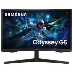 Écran Gaming incurvé Samsung Odyssey G55C 27" QHD / 165 Hz / Noir