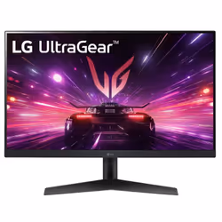 Écran Gaming LG UltraGear 24GS60F-B 24" - Resolution: Full HD (1920 x 1080 px) - Dalle IPS - Taux de rafraîchissement: 180 Hz ...