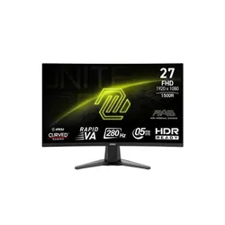 Ecran Gaming Incurvé MSI MAG 276CXF 27" FHD 280Hz VA Noir