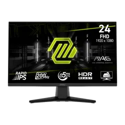 MSI MAG 242F écran plat de PC 60,5 cm (23.8") 1920 x 1080 pixels Full HD LCD Noir