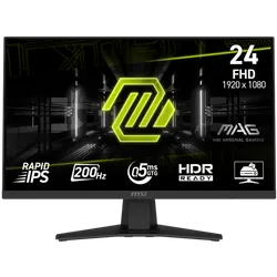 Écran Gaming MSI MAG 244F 24" Full HD IPS / 200 Hz / Noir