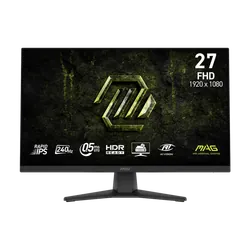 Écran Gaming MSI MAG 272F X24 27" Full HD IPS / 240 Hz / Noir