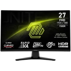 Ecran Gaming MSI MAG 274CXF 27" Full HD Incurvé 280 Hz
