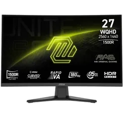 Ecran Gaming MSI MAG 275CQF E18 27" WQHD Incurvé 180 Hz