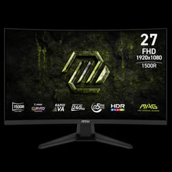 Écran Gaming MSI MAG275CF X24 CURVED 27" FHD RAPID VA 240Hz Noir