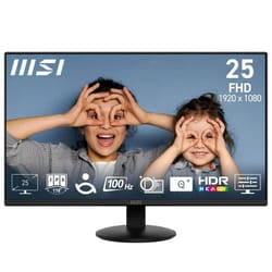 Ecran Gaming MSI MP252L 24.5" FHD 100Hz IPS Noir