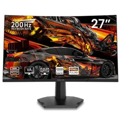 Ecran Gaming REDRAGON Amber III 27" Full HD Incurvé 200 Hz