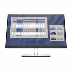 Écran HP E27 G4  - Taille de l'écran : 27" IPS Anti-reflets - Résolution : Full HD 1920 x 1080 à 60 Hz - Luminosité: 250 nits ...