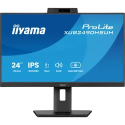 ÉCRAN IIYAMA  23.8" 100Hz IPS HDMI/DP/USB WEBCAM PIVOTANT / 2x HAUT PARLEUR