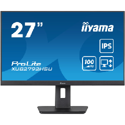 Écran iiyama PROLITE 27'' Full HD IPS avec pied réglable en hauteur / 100 Hz / Noir