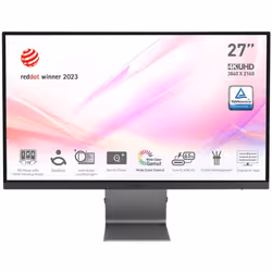 Écran MSI Modern MD271UL - Taille de l'écran: 27" 4K UHD, 60 Hz - Résolution: 3840 x 2160 pixels - Format d'écran: 16:9 - Lum ...